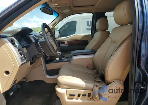 2014 Ford F150 Supercrew из США, поврежденный, VIN 1FTFW1EF0EKF20058